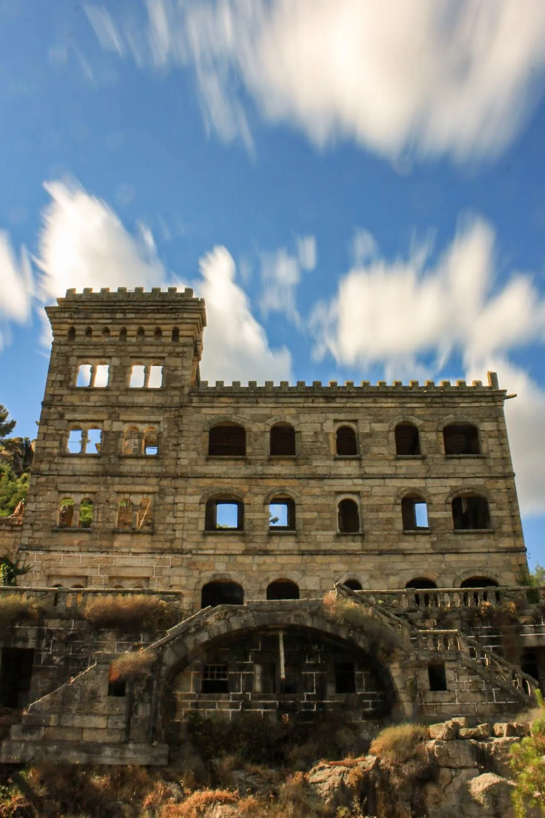 Edifício histórico em pedra na Beira Interior