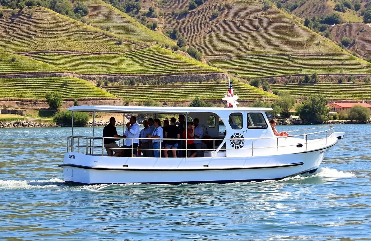 Passeio de barco partilhado no Douro a partir do Pinhão