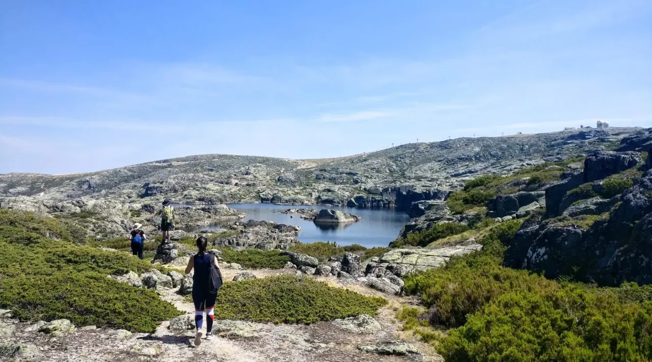 Lagoon on the Serra da Estrela plateau