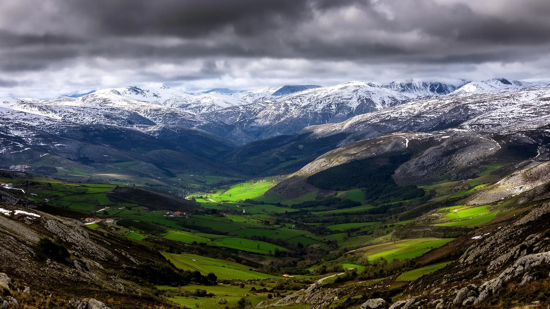 Planalto da Serra da Estrela ao amanhecer