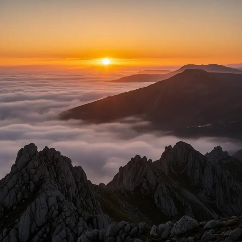 Ruta 4x4 al amanecer por la Sierra de la Estrella